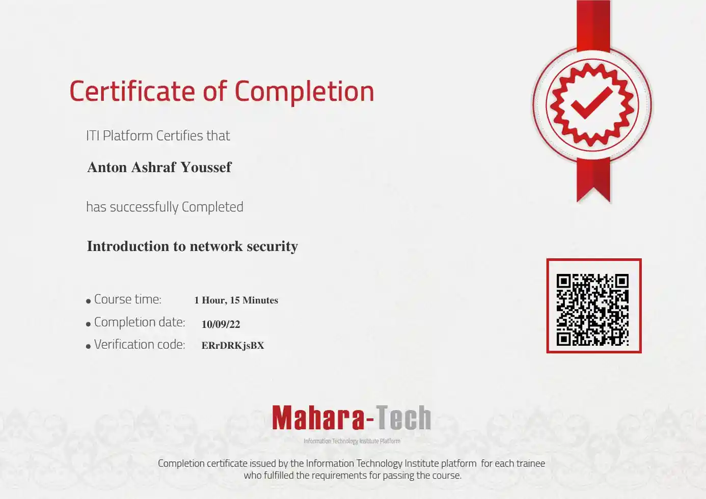Introduction to network security